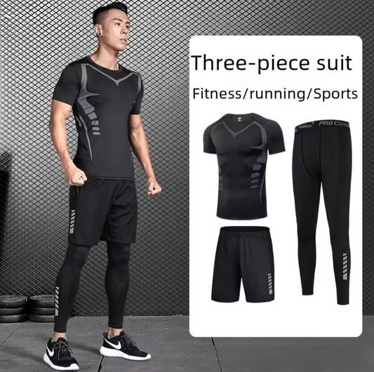 طقم رياضي رجالي ثلاثي القطع