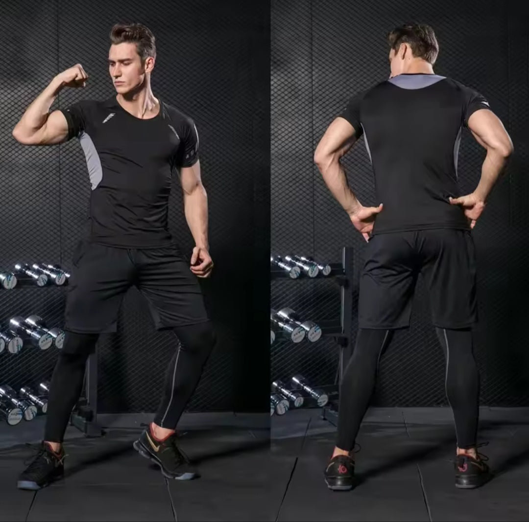 طقم رياضي رجالي ثلاثي القطع