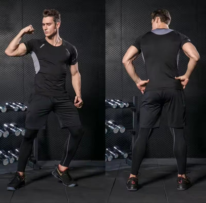 طقم رياضي رجالي ثلاثي القطع