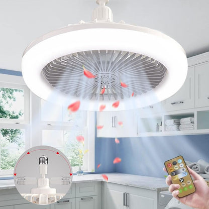 ventilateur de plafond avec lampe LED